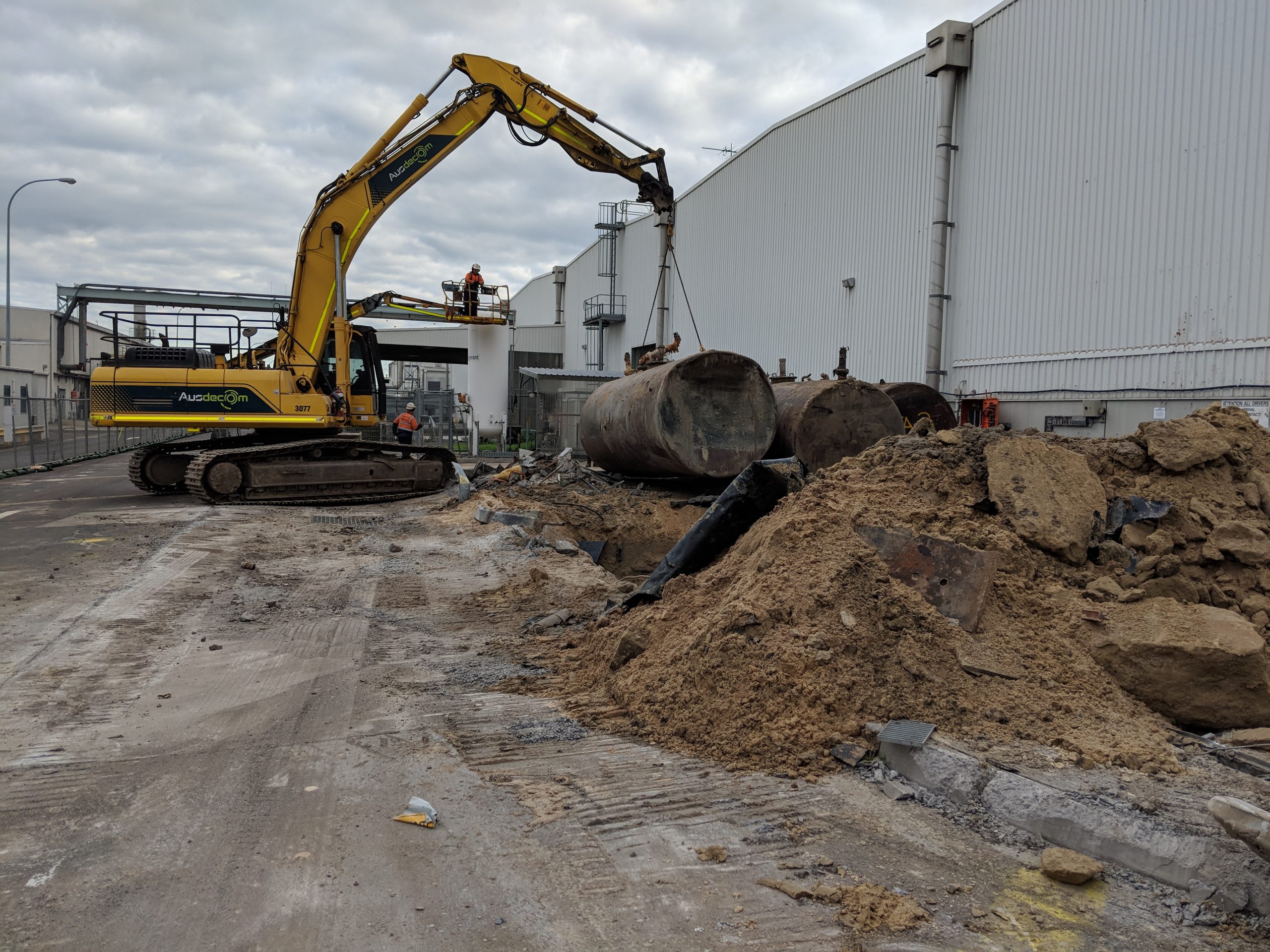 Ausdecom Site Remediation Toyota Altona North, VIC